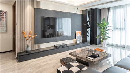 7w搞定多組定制柜現代風136m² | 麗爾曼頓全房全屋整裝