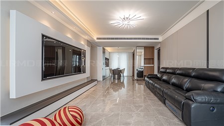 5w打造現(xiàn)代極簡風(fēng)格的家136m² | 麗爾曼頓全房全屋整裝