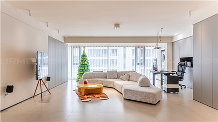 18.7w打造現代極簡風格的家144m² | 麗爾曼頓全房全屋定制