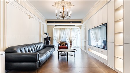 12.8w打造法式復古風格的家133m² | 麗爾曼頓全房全屋定制