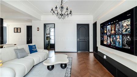 16.8w打造法式復古風格的家128m² | 麗爾曼頓全房全屋定制