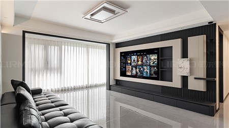 10.8w打造現代黑白灰風格的家130m² | 麗爾曼頓全房全屋整裝
